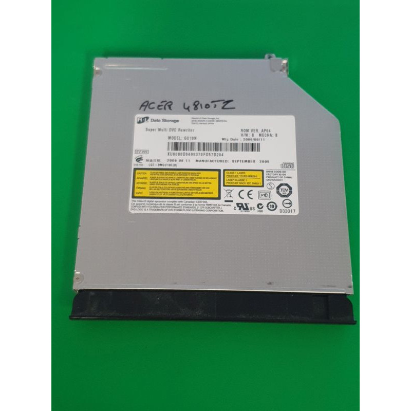 Acer – Lecteur DVD Acer 4810TZ – pièce détachée PC portable