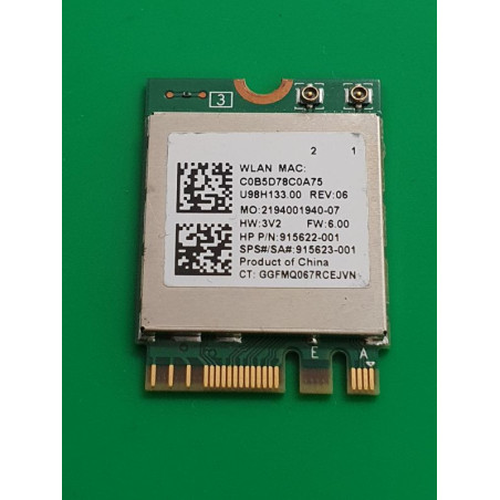 Carte wifi HP 15-bc506nf
