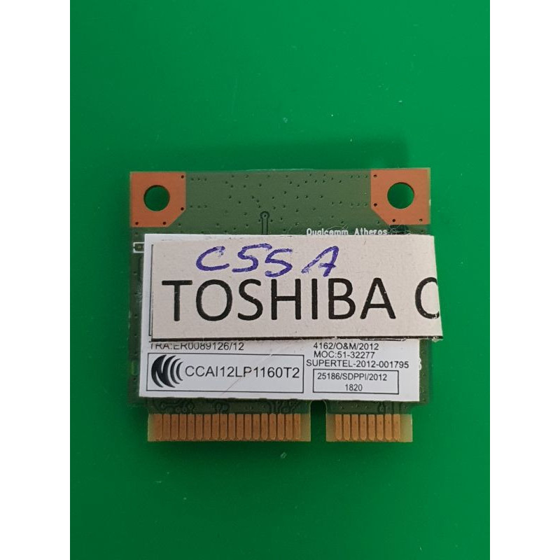 Marque inconnue – Carte Wi-Fi Toshiba C55-A – pièce détachée PC portable