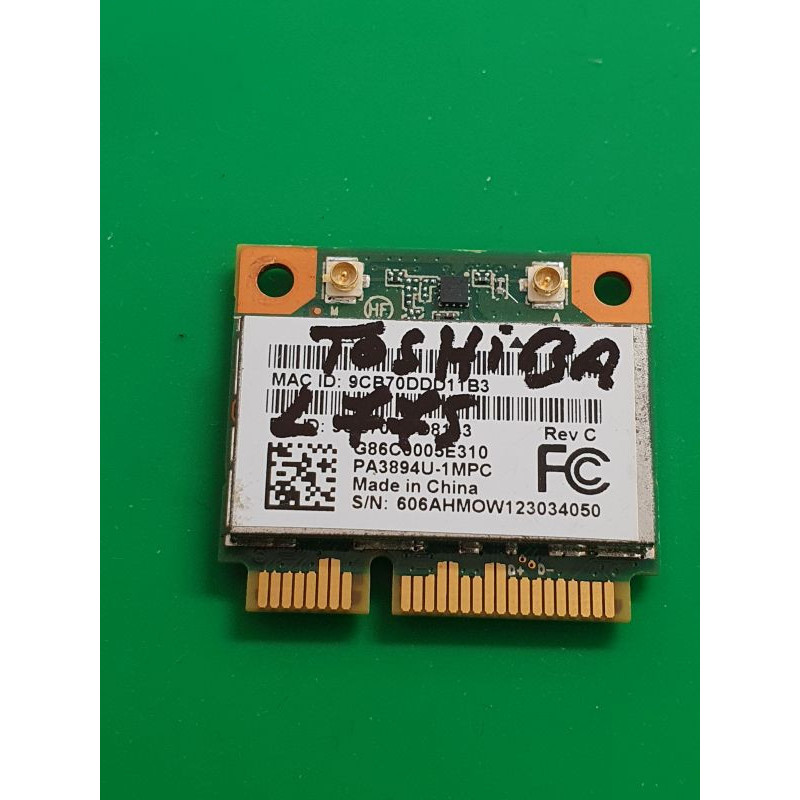 Marque inconnue – Carte Wi-Fi Toshiba L775 – pièce détachée PC portable