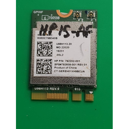 Carte wifi HP 15-af séries