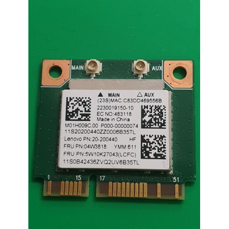 Carte wifi Lenovo 100-15ibd