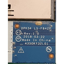 Module Lecteur de Cartes LS-F842P pour ordinateur HP 15-CX séries