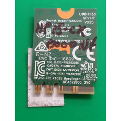 Carte Réseau Wi-Fi Realtek RTL8822BE 915622-001 pour HP 15-CX séries