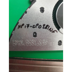 Ventilateur + Dissipateur DFS5K12304363P 4 fils pour HP 17-CP, CN