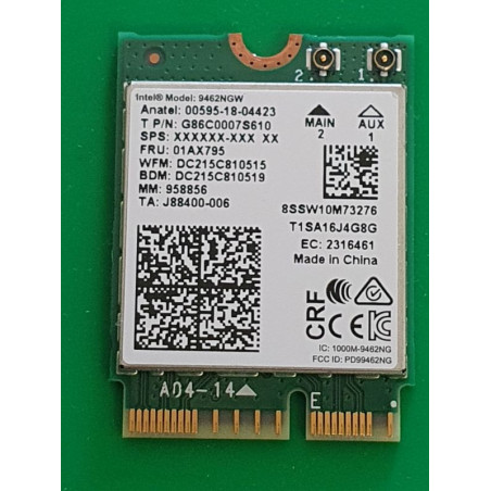 Acer – Carte Wi-Fi Acer A315-56 – 9462NGW – pièce détachée PC portable