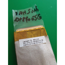 Nappe Câble Vidéo LCD BA39-01311B 40 Pins LVDS pour Samsung NP270E5G