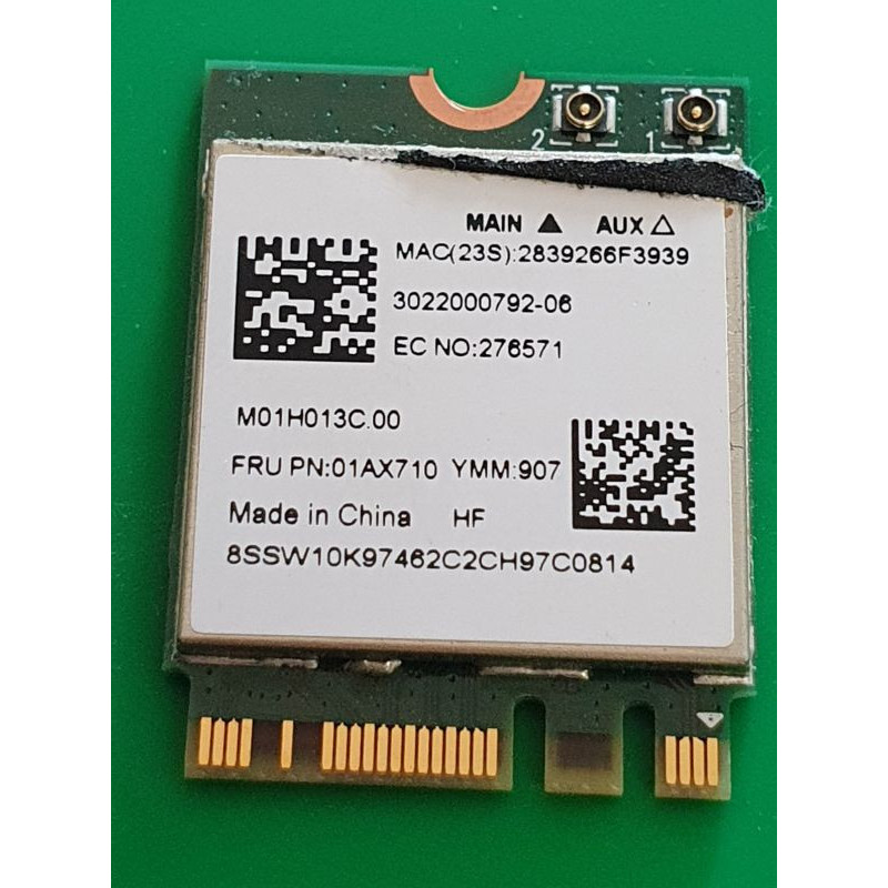 Carte wifi Lenovo s540-14api