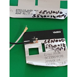 Antennes Wi-Fi DC330029G00 & DC330029O10 pour Lenovo S540-14API