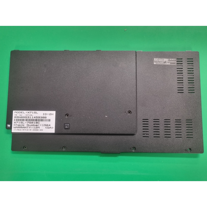 Trappe disque dur et ram Asus x71sl