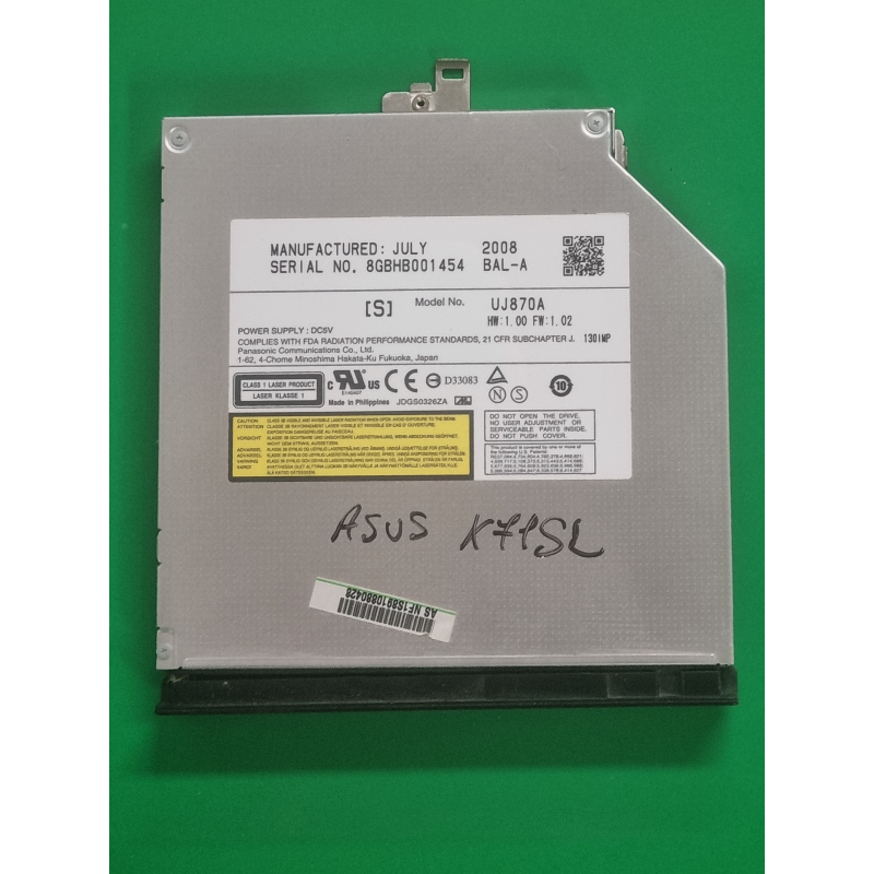 Asus – Lecteur DVD Asus X71SL – pièce détachée PC portable