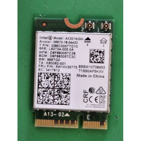 Carte wifi HP Probook 640 g8