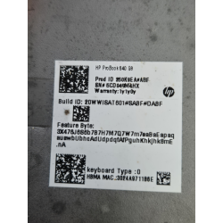 Capot de Fermeture (base) EAX8Q007A1S pour HP ProBook 640 G8