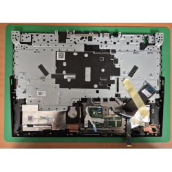 Clavier Français gris pour Lenovo Legion 5-15arh05. vue de derrière.