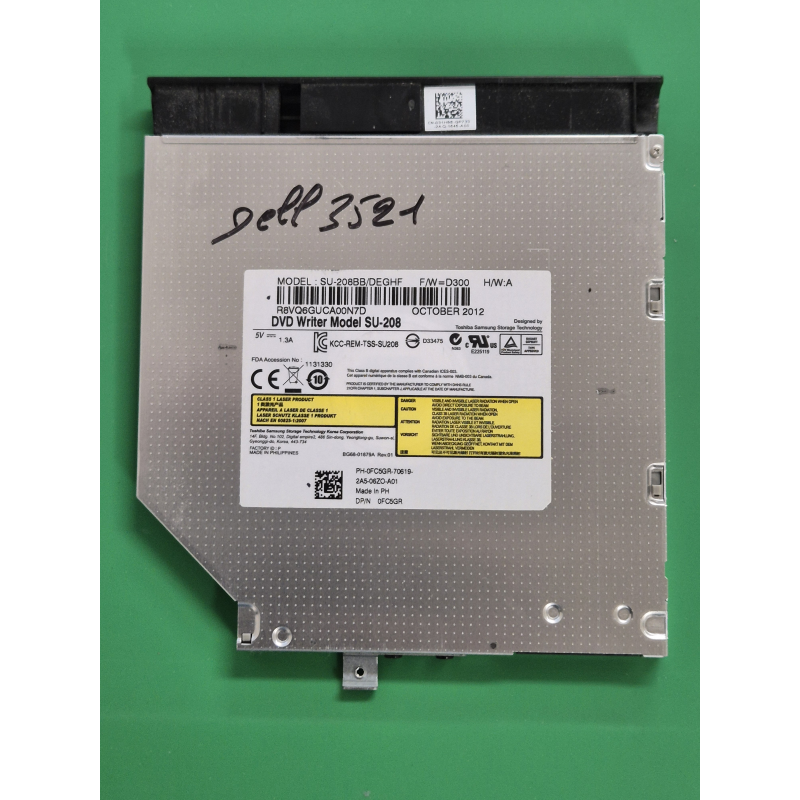 Dell – Lecteur dvd Dell 3521 – pièce détachée PC portable