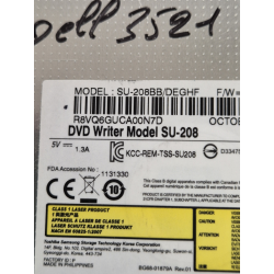 Lecteur Graveur DVD-RW SATA SU-208BB/DEGHF pour Dell Inspiron 3521