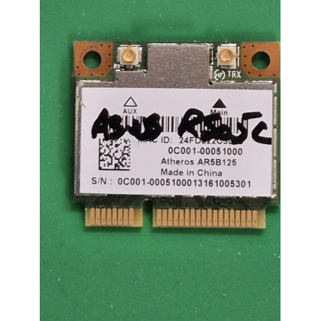 Asus – Carte Wi-FI Asus R505C – AR5B125 – pièce détachée PC portable