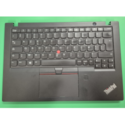 Clavier Français noir pour Lenovo Thinkpad x280. vue de face.