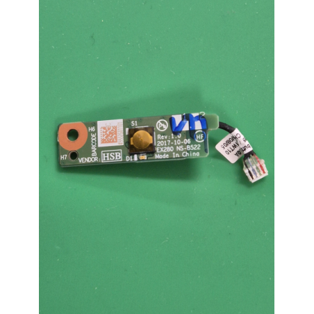 Lenovo – Bouton power Lenovo X280 – Référence inconnue – pièce détachée PC portable