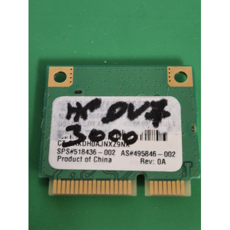 Carte wifi HP dv7-3000