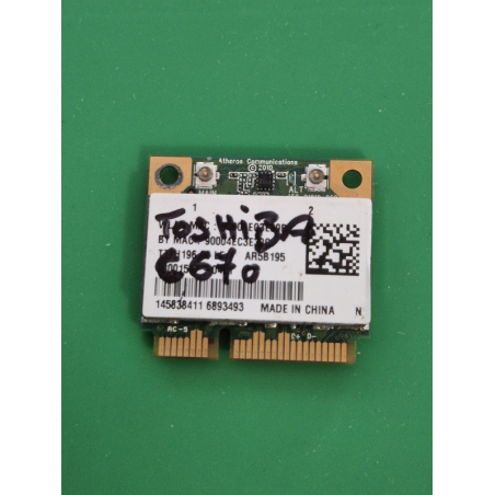 Marque inconnue – Carte Wi-Fi Toshiba C670 – pièce détachée PC portable
