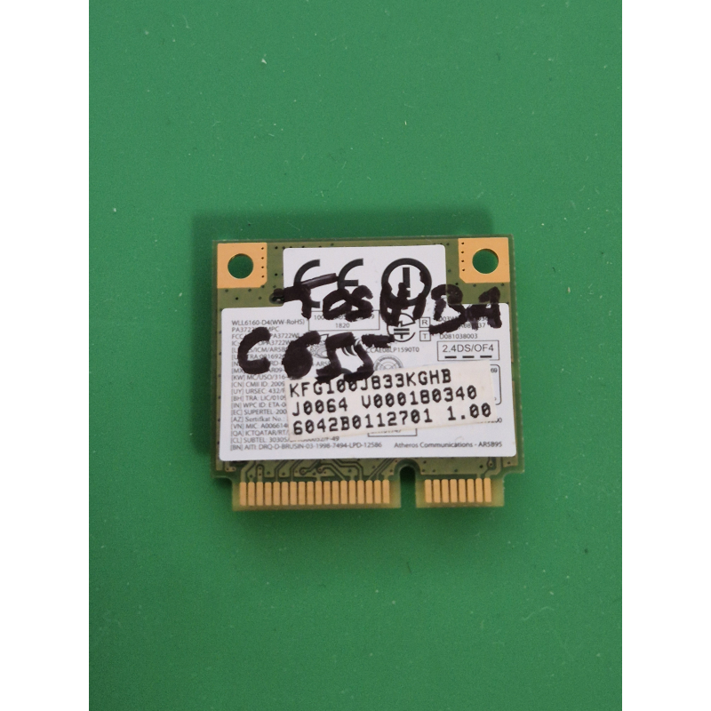 Marque inconnue – Carte Wi-Fi Toshiba C655 – pièce détachée PC portable
