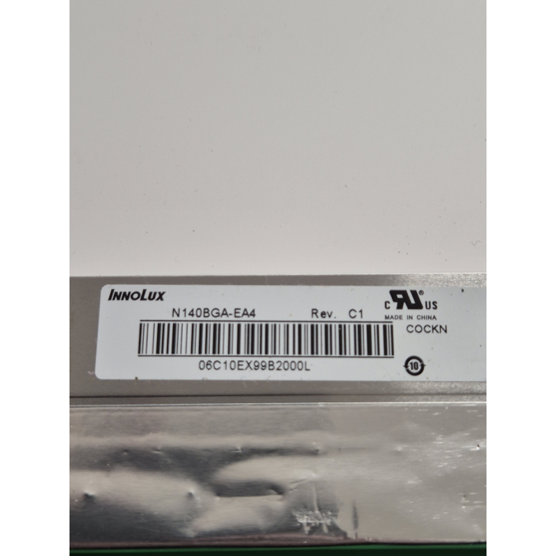 Dalle écran LED 14 Pouces Innolux N140BGA-EA4 ReV C7, 1366x768, IPS, 30 Broches, Neuf, Garantie 1 An