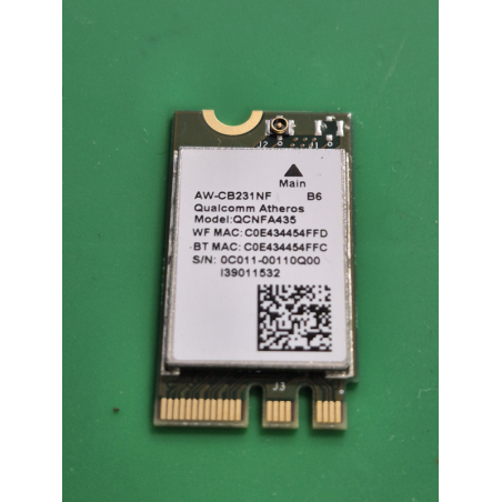 Asus – Carte Wi-Fi Asus R420M – QCNFA435 – pièce détachée PC portable