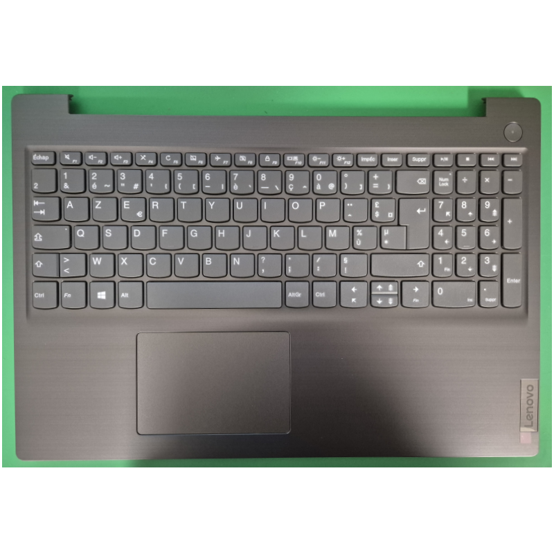 Clavier azerty Français gris pour Lenovo v15 g1 iml.
