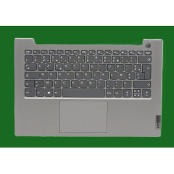Clavier Français gris Lenovo Thinkbook 14 g2 are. Vue de face.