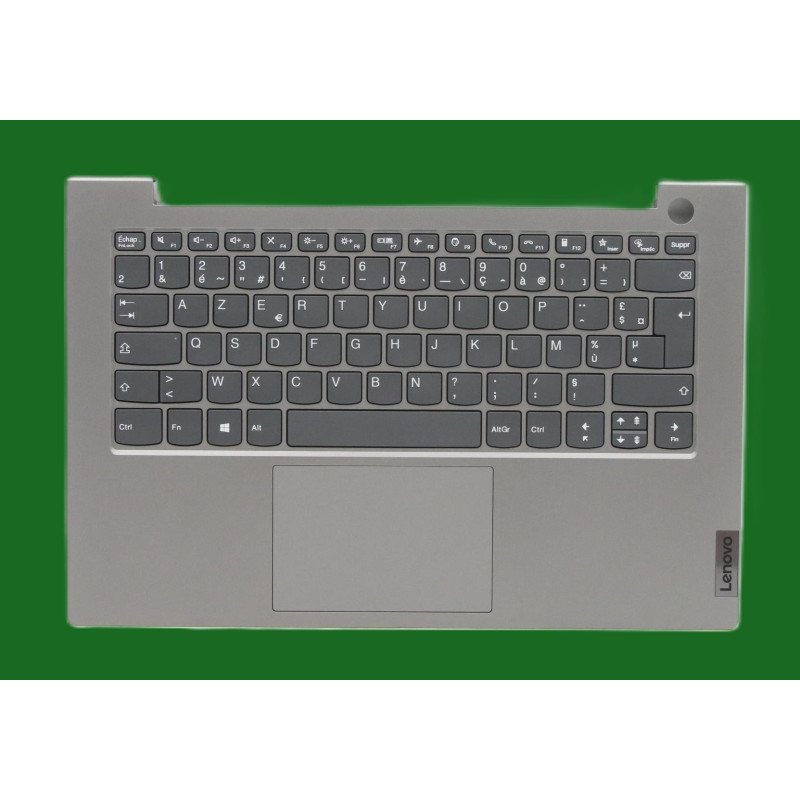 Clavier Français gris Lenovo Thinkbook 14 g2 are. Vue de face.