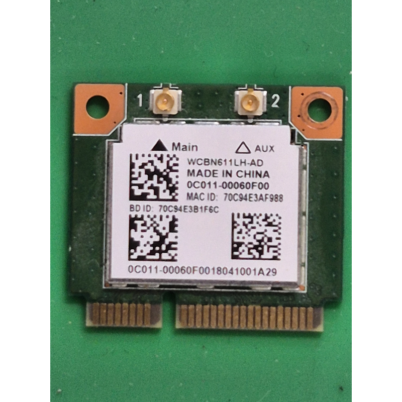 Asus – Carte Wi-Fi Asus X751BP – RTL8723BE – pièce détachée PC portable