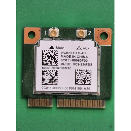 Asus – Carte Wi-Fi Asus X751BP – RTL8723BE – pièce détachée PC portable