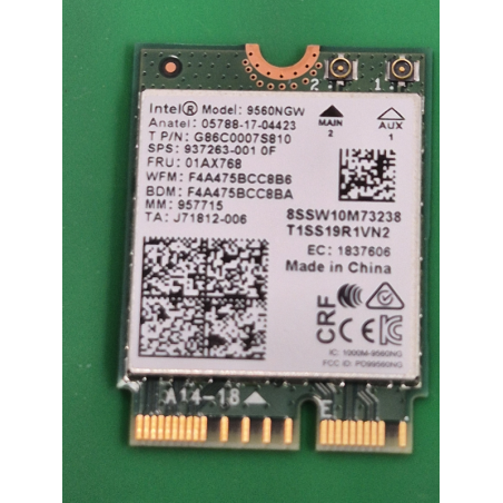 Acer – Carte Wi-Fi Acer A317-33 – 01AX768 – pièce détachée PC portable