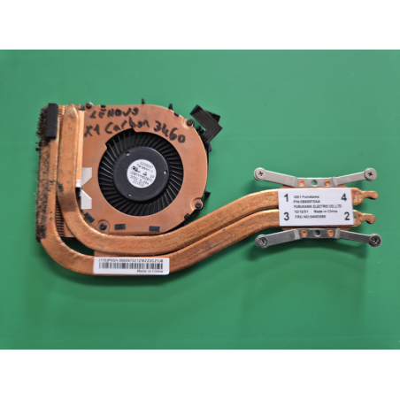 Lenovo – Ventilateur Lenovo X1 Carbon G1 – Référence inconnue – pièce détachée PC portable