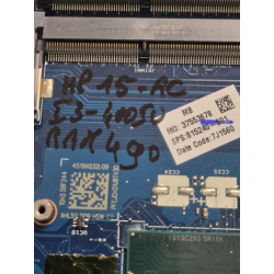 Carte Mère 815240-501 Intel i3-4005U et AMD R5 M330 pour HP 15-AC