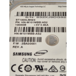 Disque Dur HDD Samsung ST1000LM024 HN-M101BB/AS2 occasion