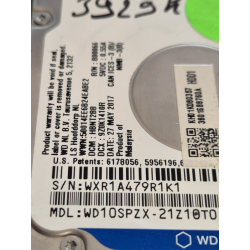 Disque Dur HDD Occasion  2.5" 1To Western Digital WD10SPZX (21Z10T0)