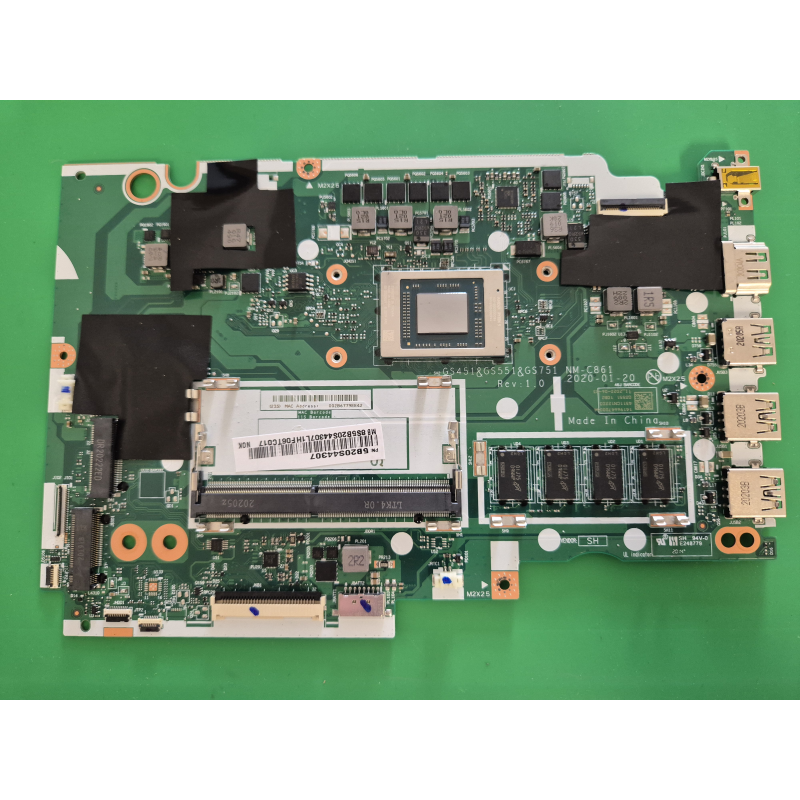 Lenovo – Carte mère Ideapad 3-15ARE05 – 5B20S44310 – pièce détachée PC portable