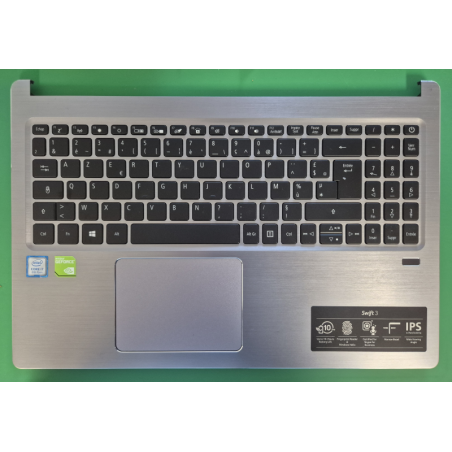 Clavier AZERTY 13N1-50A0201 argent pour Acer Swift 3 SF315-52