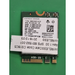 Carte Wi-Fi Intel 8265NGW (851592-001)  pour HP EliteBook 840 G5