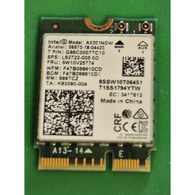 Carte wifi HP EliteBook 840 G8