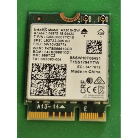 Carte wifi HP EliteBook 840 G8