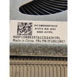 Ventilateur 5F10S13907 (DC28000F4V0) pour Lenovo Ideapad 3-14IML05