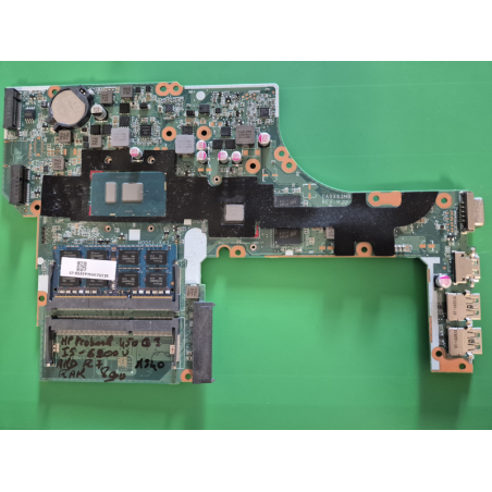 Carte Mère DA0X63MBH1 i5-6200U 8Go AMD R7 M340 pour HP ProBook 450 G3