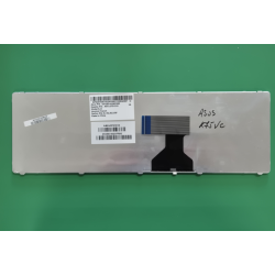 Clavier Azerty blanc 0KNB0-602AFR00 pour ordinateur Asus X75VC