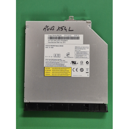 Asus – Lecteur DVD Asus X54L – pièce détachée PC portable