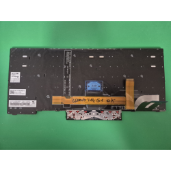 Clavier QWERTZ Rétro-Éclairé 5N20V43771 pour Lenovo ThinkPad T14 Gen 1