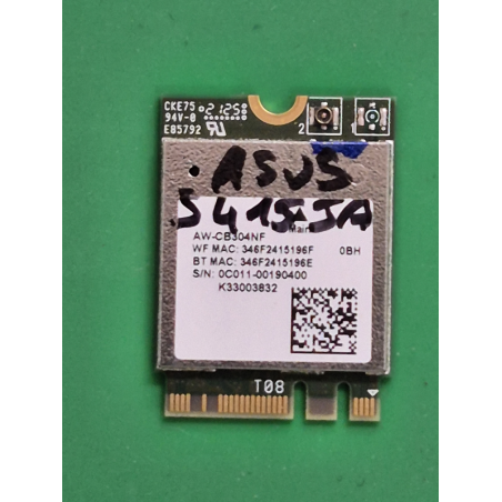 Asus – Carte Wi-Fi Asus S415JA – AW-CB304NF – pièce détachée PC portable