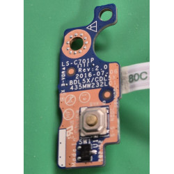 Module Bouton Power d'Allumage LS-C701P pour HP 15-AY - 15-BA - 250 G5
